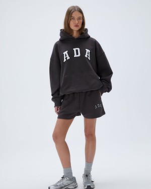 Adanola ADA Sweat Shorts Kaffe | 30968-GZBR