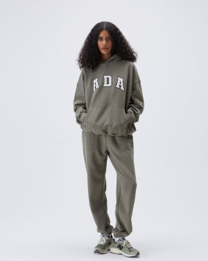 Adanola ADA Sweatpants Olivgröna Gröna | 10834-SLMB