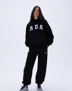 Adanola ADA Sweatpants Svarta | 01436-JCGT