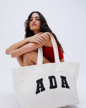 Adanola ADA Tote Bag Grädde | 63458-GSCY