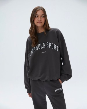 Adanola AS Oversized Sweatshirt Kaffe | 76483-YTGK