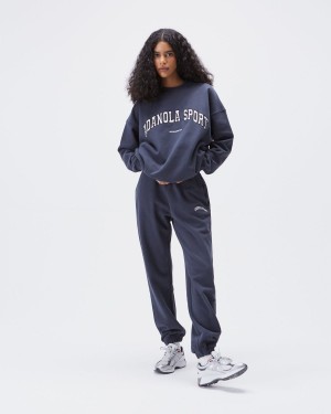 Adanola AS Sweatpants Blå | 48361-HLDR