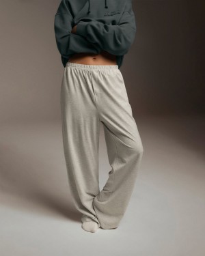 Adanola Modal Cotton Pants Grå | 68153-APMD