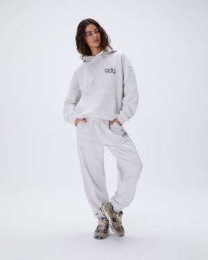 Adanola Performance Sweatpants Ljusgrå | 90462-ASJG