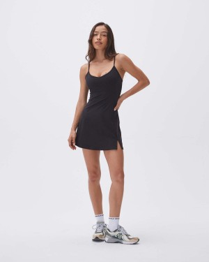 Adanola Strappy Tennis Dress Svarta | 51498-POWA