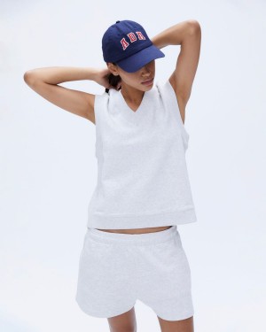 Adanola Sweatshirt Vest Ljusgrå | 30497-MQAL
