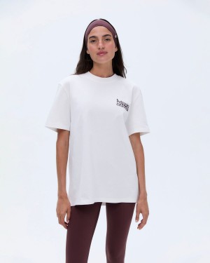 Adanola Trail Short Sleeve Oversized T-shirt Vita | 32698-QNOX