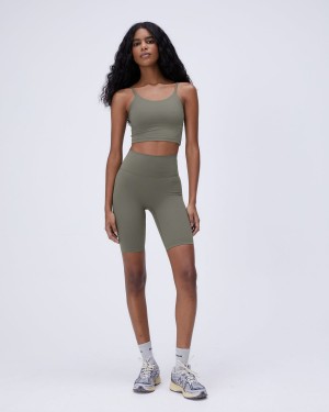 Adanola Ultimate Bike Shorts Olivgröna Gröna | 81620-OJTQ