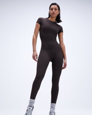 Adanola Ultimate Full Length Unitard Kaffe | 19380-RLPD