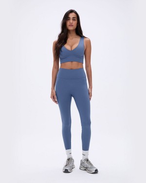 Adanola Ultimate Leggings Blå | 34098-JRZK