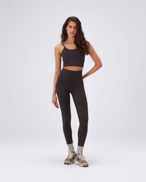 Adanola Ultimate Pocket Leggings Kaffe | 94852-QYDT