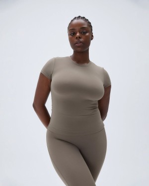 Adanola Ultimate Short Sleeve Top Bruna | 08163-YAUX