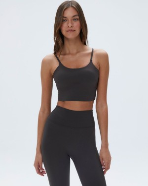 Adanola Ultimate Tank Bra Kaffe | 27915-UNRB