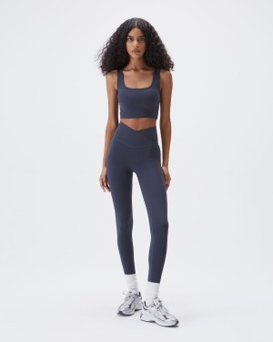 Adanola Ultimate Wrap Over Leggings Blå | 57264-VZWR