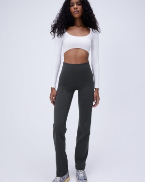 Adanola Yoga Pant Mörkgrå | 47950-OKPS